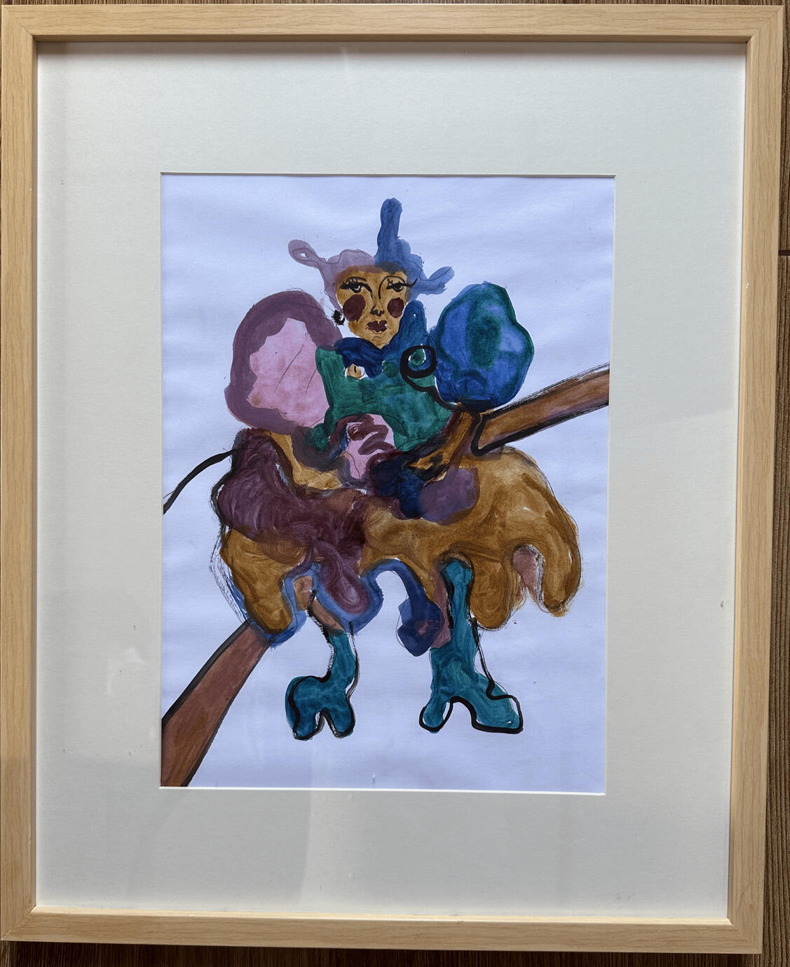 Perched with quiet authority, the Keeper of the Crossing guards the threshold between familiar and unknown territories. This is a guardian who chooses who may pass and who must turn back.